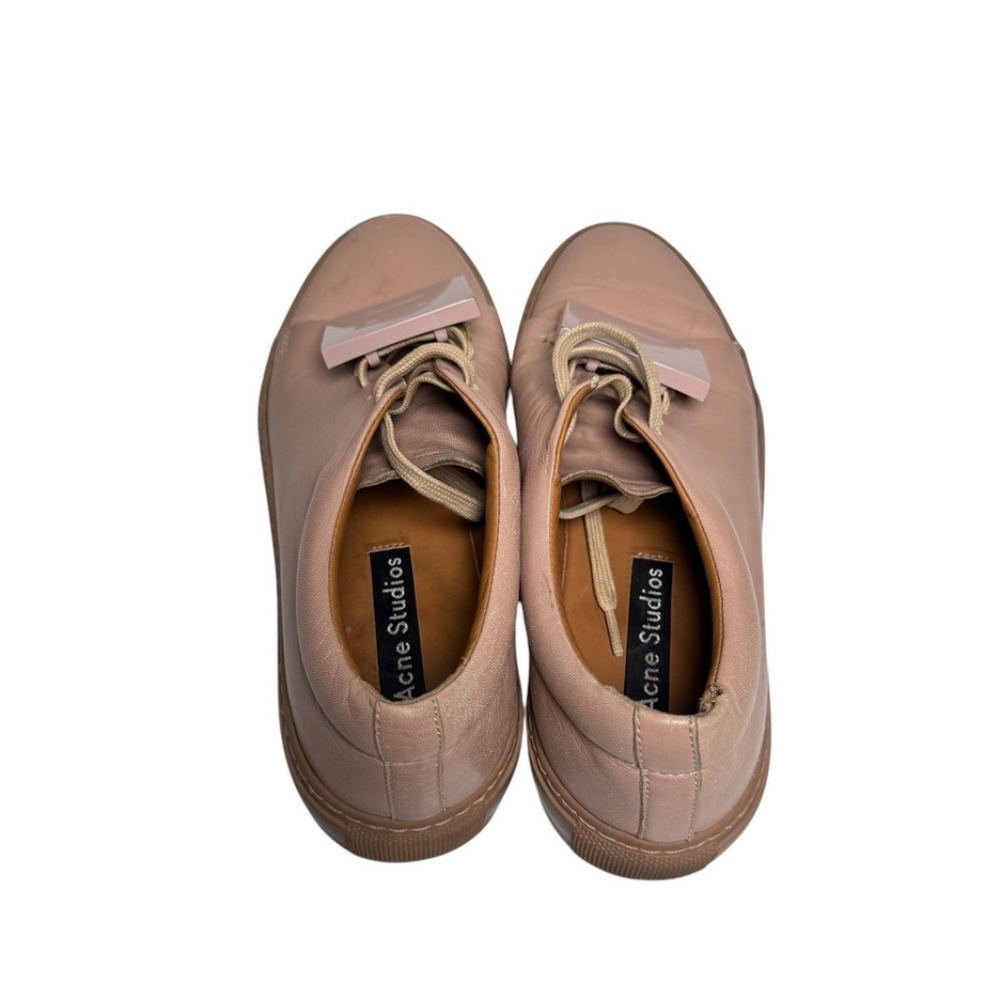 Acne Studios Women's Size US 10/EUR 40 Blush Leather Sneakers - Picture 12 of 13